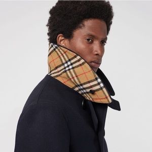 Burberry men's wool blend jacket size 52